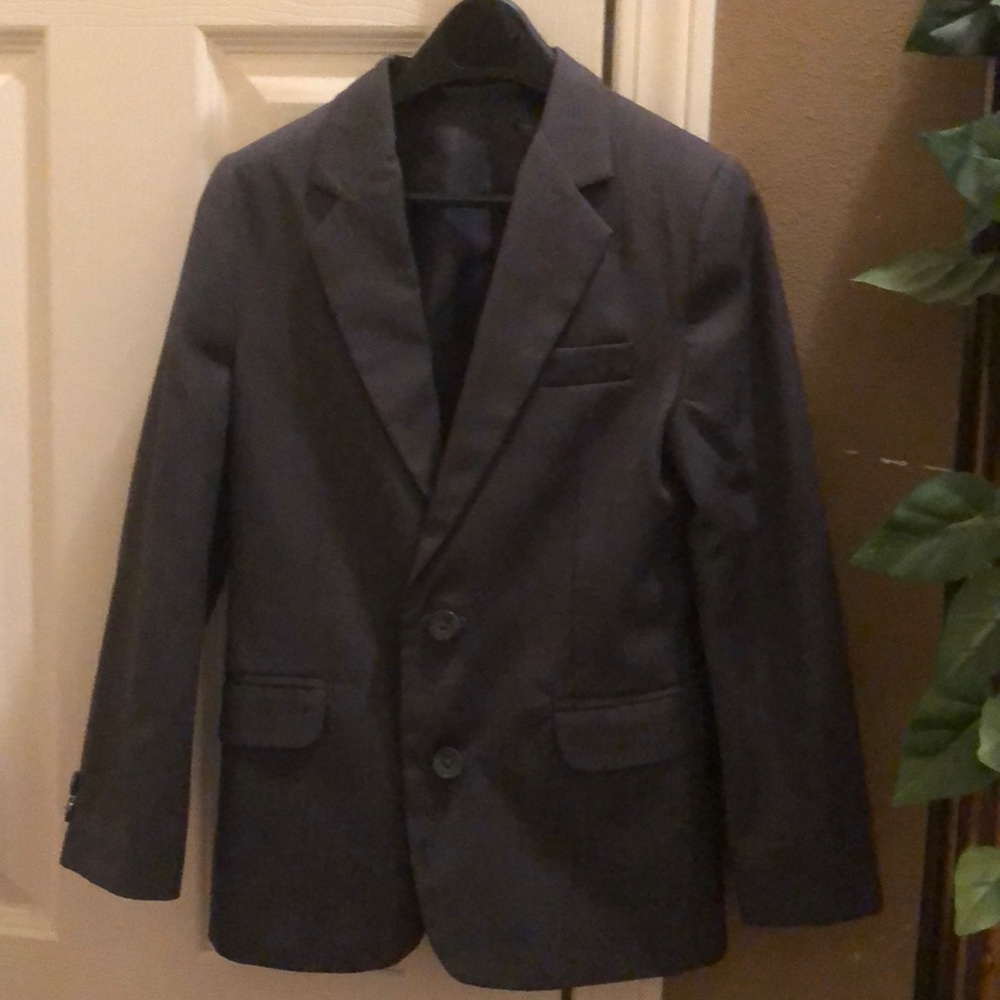 Size 7 Sean John Charcoal Gray Suit